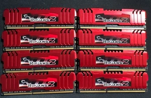 G.SKILL Ripjaws Z RAM 64GB (8 x 8GB) DDR3 2133 (PC3 17000) Desktop Memory - Picture 1 of 10