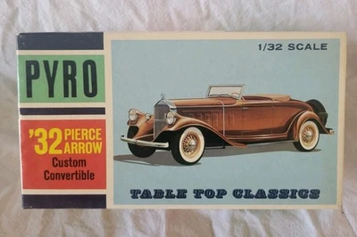 Vintage '32 Pierce Arrow Custom Convertible Table Top Classics Pyro  No. C341  - Image 1 of 4