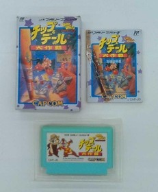 Famicom Software Model Number Chip And Dale S Great Mission Capcom FHH33