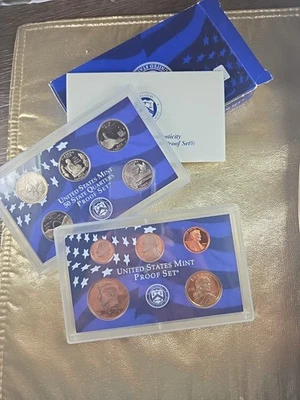 2003-S US Mint Proof Set 10 Coin Set OGP Original Government Packaging COA - Image 1 of 4