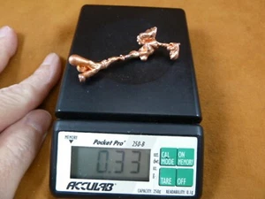 (R600-1-76) massives 0,33 oz Kupfer KEWEENAW Element Metall Michigan Skulptur - Bild 1 von 1