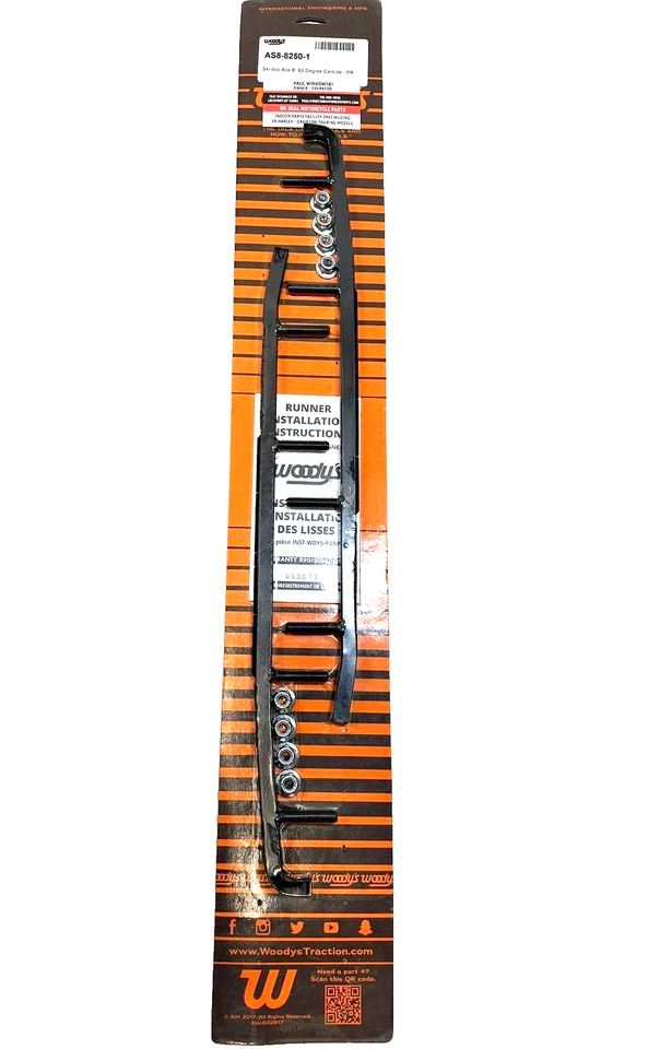 Woodys 8" Carbide Ace Runners Ski-Doo MXZ/Formula/Touring 1999-2002 - AS8-8250 - Image 1 of 4