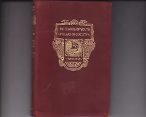 Die Werke von Henrik Ibsen - Der Bund der Jugend / Säulen der Gesellschaft 1912 - Bild 1 von 2