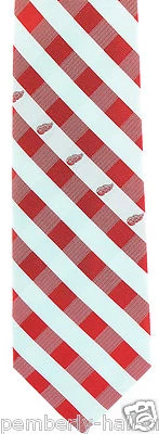 Corbata para hombre Detroit Red Wings con licencia NHL hockey sobre hielo deportes corbata roja Foto 1 de 3