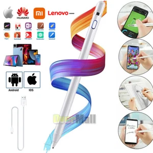 Pencil Stylus For iPad iPhone Samsung Galaxy Tablet Phone Pen Capacitive Screen - Picture 1 of 16