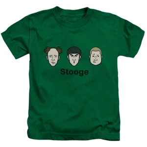 Three Stooges Boys T-Shirt Cartoon Characters Kelly Tee - Picture 1 of 2