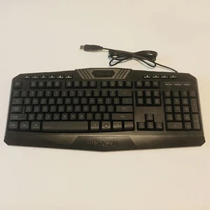 Redragon S101-3 RGB USB Wired Gaming Keyboard Only Black 5V 300mA - No Mouse - Picture 1 of 19