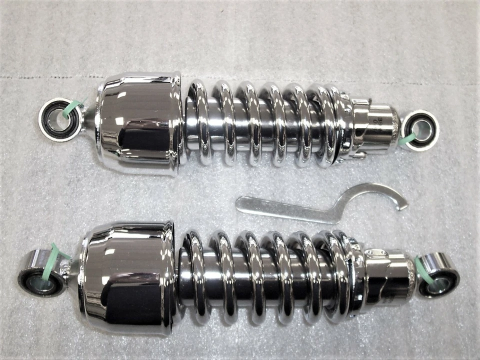 Triumph Speedmaster America Heavy Duty Short Bobber Chrome Shocks 10.5"  - Image 1 of 1