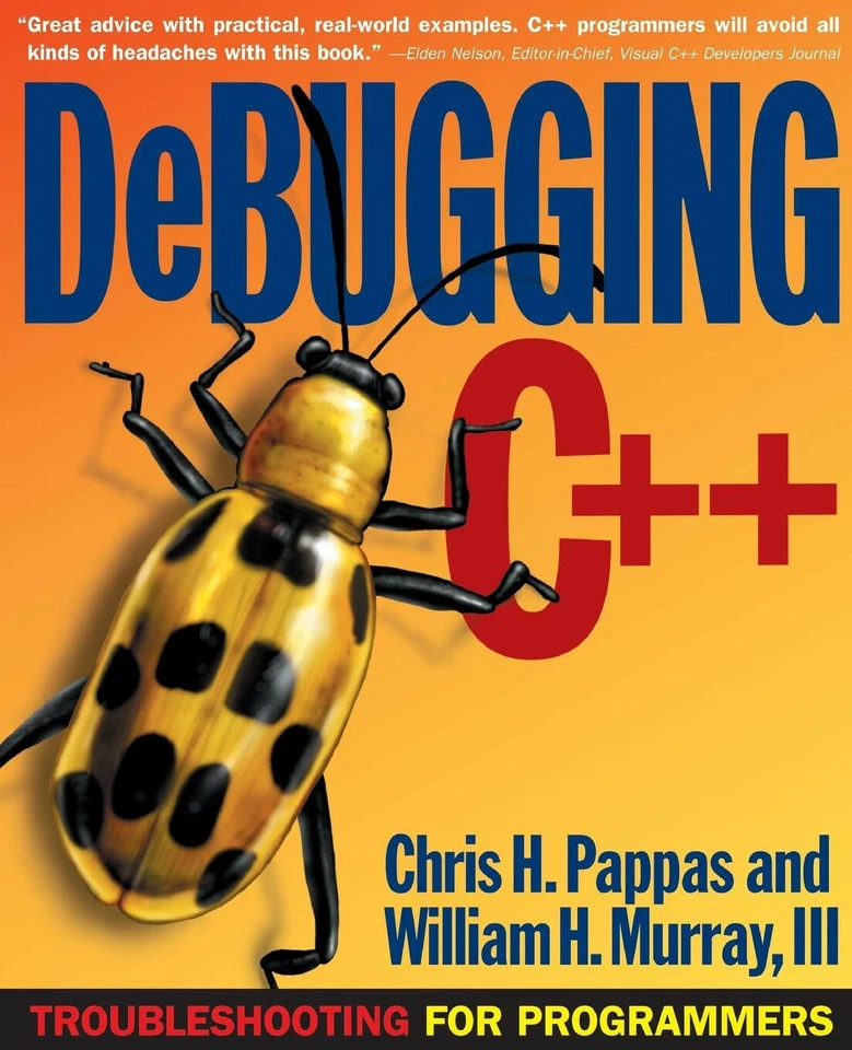 Debugging C++: Troubleshooting for Programmers Paperback – April 21, 2000  - Image 1 of 4