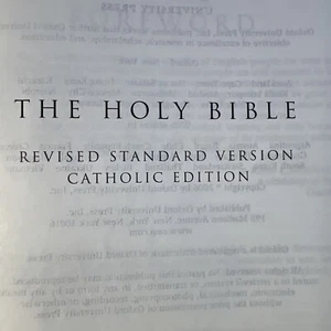 The Holy Bible Revised Standard Version Catholic Edition ©2006 - B18 - Picture 1 of 17
