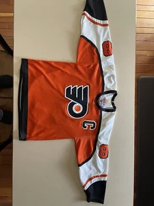 Maglietta da hockey vintage Philadelphia Flyers Eric Lindros da uomo CCM adulto grande. - Foto 1 di 16