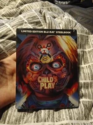 Child's Play Blu-ray Limited Edition Steelbook Chucky OOP Minty Brand New Sealed - Image 1 of 3