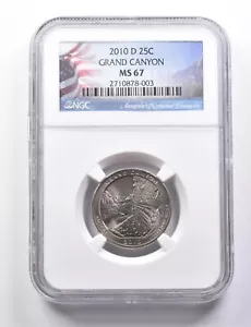 MS67 2010-D Washington Quarter Grand Canyon NGC *5756 - Picture 1 of 3