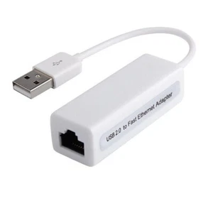 USB 2.0 to Ethernet RJ45 Internet LAN 10/100Mbps Network Converter Adapter Cable - Picture 1 of 5