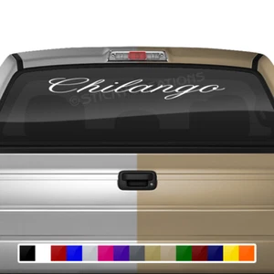CHILANGO MX Decal Sticker Windshield Window Vinyl Graphic Car Truck SUV Vehicle - Picture 1 of 3