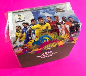 Panini Brazil 2014 XL World Cup  50 Packs in a Box Look for Messi Ronaldo Neymar - Picture 1 of 6
