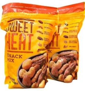 2x Kirkland Signature Sweet Heat Snack Nut Mix 24oz each Honey Pecans Cashews - Picture 1 of 7