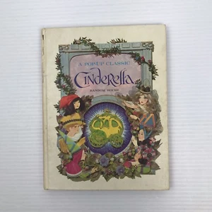 Cinderella Pop Up Vintage Book Pop-Up 1970s Classic Random house Children's Book - Picture 1 of 19
