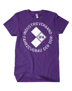 IFA Logo T-Shirt Trabi Ostkult DDR Retro Zweitakt Pappe VEB Trabant Wartburg S50 - Imagen 1 de 60