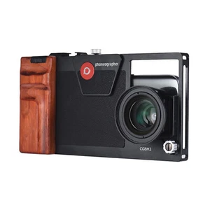 Coque/cage Phoneographer CGB VLogger avec kit objectif déclencheur BT + filtres (noir) - Photo 1 sur 9