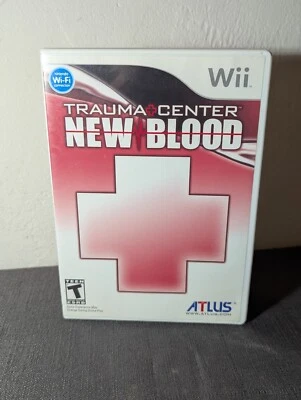 Trauma Center New Blood Nintendo Wii, 2007 Complete CIB w/ Manual ATLUS - Image 1 of 4