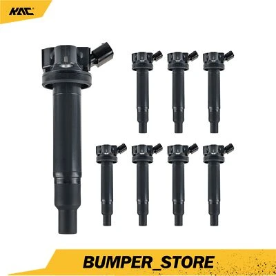 8Pcs Ignition Coils For 2001-2007 Lexus GS430 2001-2006 Lexus LS430 4.3L V8 - Image 1 of 4