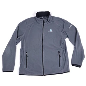 Giacca pile Eddie Bauer Ulterra full zip grigio taglia L stile outdoor EB222 - Foto 1 di 10