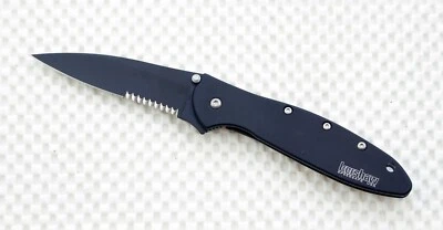 1660CKTST Leek Kershaw pocket Pocket knife  combo edge A/O New BLEM USA 1660 - Image 1 of 3