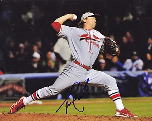 TREVOR ROSENTHAL   ST. LOUIS CARDINALS   ACTION SIGNED 8x10 - Picture 1 of 1
