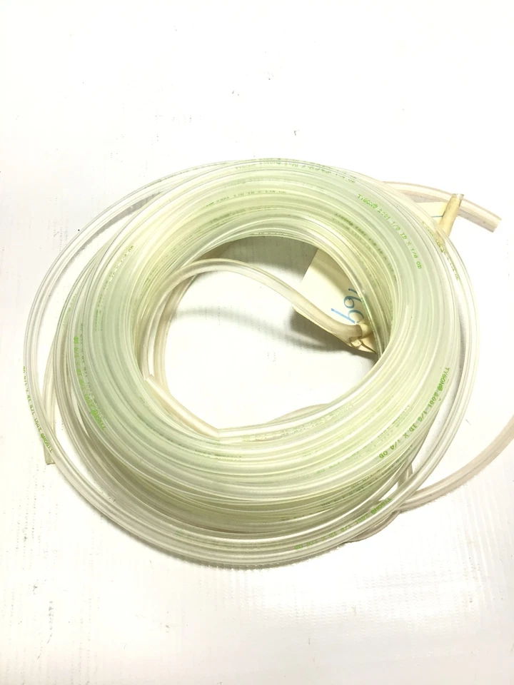 Tygon AE300007 2001 TPE Flexible Tube 1/8in ID x 1/4in OD Clear 50 Ft - Image 1 of 4