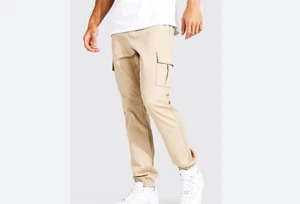 Boohoo Man Adult XL Joggers Active Tapered Fit Logo Activewear Sweatpants Men's - Picture 1 of 9