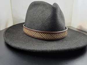 Neu Western Leder Hutband Hutband Gürtel BRAUN Cowboy Cowgirl Rodeo Pferd Neu ohne Etikett - Bild 1 von 12