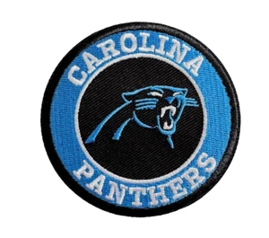 Carolina Panthers  NFL Football Team Logo zum Aufbügeln Aufnäher Patch - Bild 1 von 3