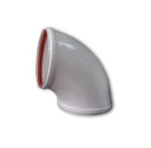 CODO 88º Ø 110MM SALIDA HUMOS ESMALTADO. - Imagen 1 de 1
