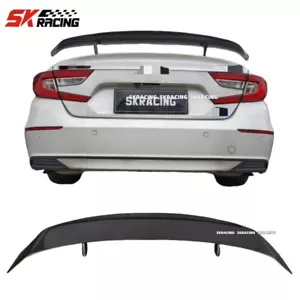 For 2003-2008 Nissan 350Z Z33 Real Carbon Fiber Rear Trunk Lid Spoiler wing Lip - Picture 1 of 24