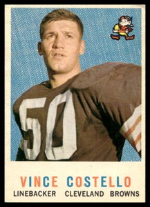 1959 Topps #158 Vince Costello Cleveland Browns VG-VGEX