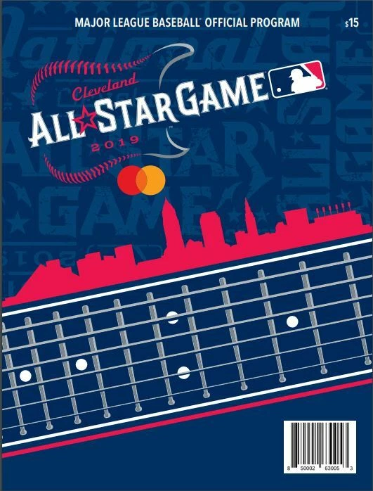 2019 MLB ALL STAR GAME PROGRAM OFFICIAL GAMEDAY ASG VERSION CLEVELAND INDIANS - Image 1 of 1