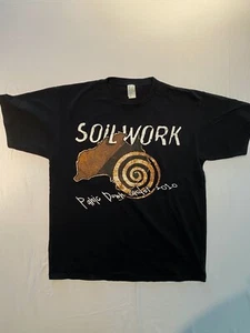 Clothes. SOILWORK. AUSTRALIAN TOUR 2010 SHIRT. UNWORN. LARGE. - Picture 1 of 2