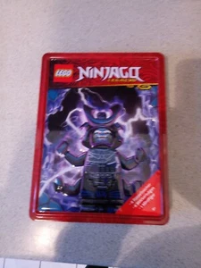 Leho Ninjago seltene Blechdose mit Rätsel und Stickern - Bild 1 von 3