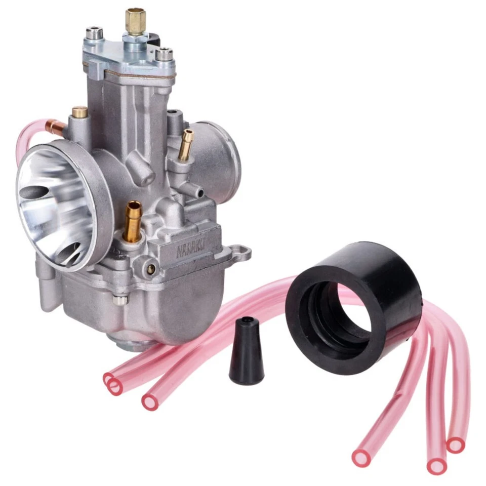 Naraku Flachschieber Vergaser Racing V.2 28mm für 2-Takt Motorroller und Quad TR - Bild 1 von 1
