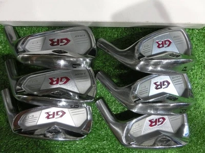 Used Bridgestone TOURSTAGE X-BLADE GR C-1 Iron heads #5-PW - Image 1 of 4