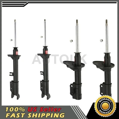 4 KYB Front Rear Shocks Struts Fits 1986-1989 Mazda 323 1987-1989 Mercury Tracer - Image 1 of 4