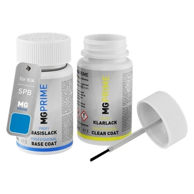 Autolack Lackstift für KIA SPB Sport Blue Metallic Bathysblau Metallic 2 x 50ml - Bild 1 von 4