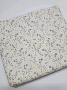 Jo Morton Fabric Floral Blue Reproduction Andover Quilt OOP Sew FAT QUARTER - Picture 1 of 2