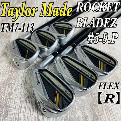 TaylorMade Rocket Blaze Irons #5-9,Pw(6Clubs)/TM7-113/Flex:Regular/ Iron set - Image 1 of 4