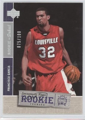 2005-06 Upper Deck Rookie Debut Rookie Silver /100 Francisco Garcia #125 RC - Image 1 of 2