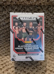 Panini Prizm UFC 2022 Blaster Caja Sellada Sellada de Fábrica Pulsar Verde - Imagen 1 de 6