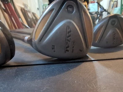 5 RAM Golf Axial 460,3,4,5 3-Wood 15º Uniflex Graphite Shaft RH Golf Clubs - Image 1 of 4