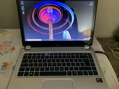 HP Envy Touch Smart Sleekbook 4 Model 4-1195ca  Intel i5-3317U@1.7GHz, 8GB RAM - Image 1 of 4