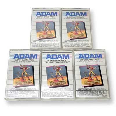 Buck Rogers Planet of Zoom Coleco Vision ADAM Super Game Pack Cassette Lot of 5 - Image 1 of 4